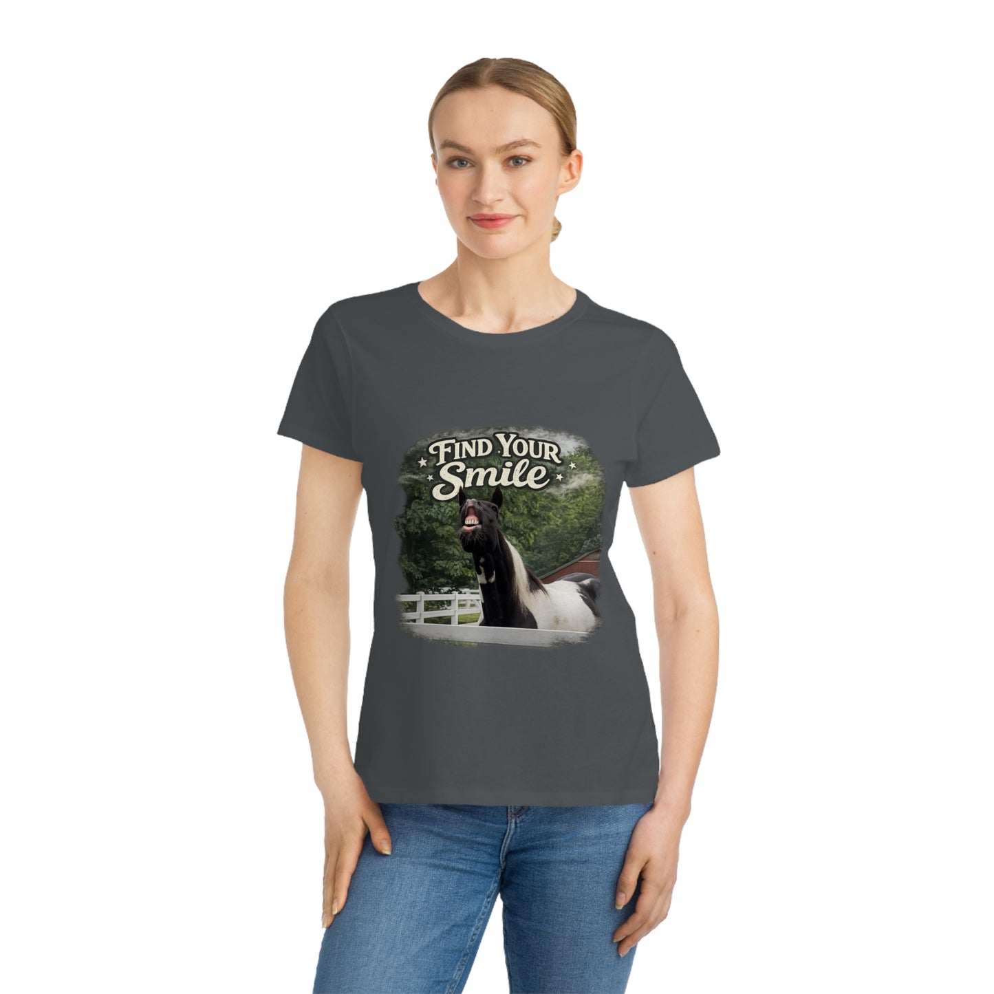 Find Your Smile - women’s organic t-shirt
