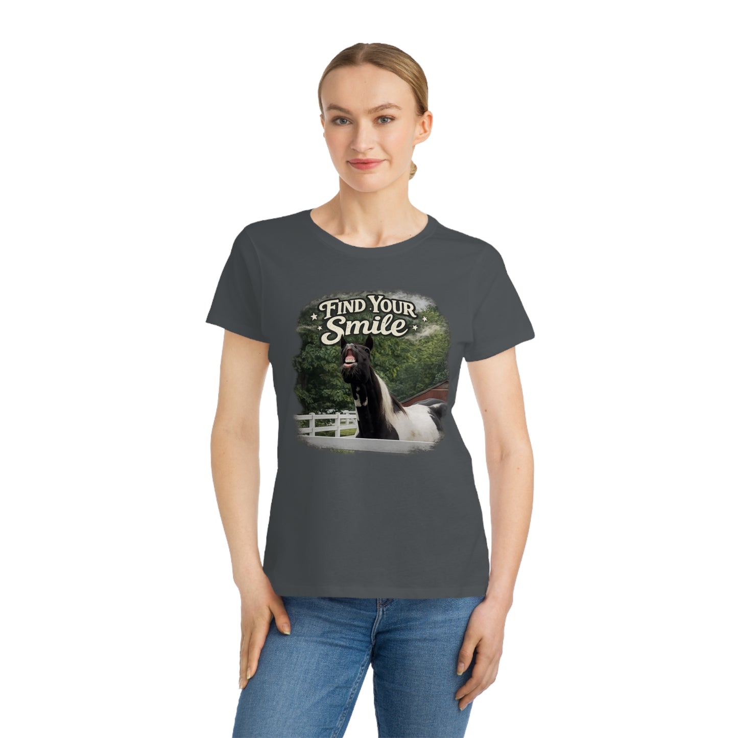 Find Your Smile - women’s organic t-shirt