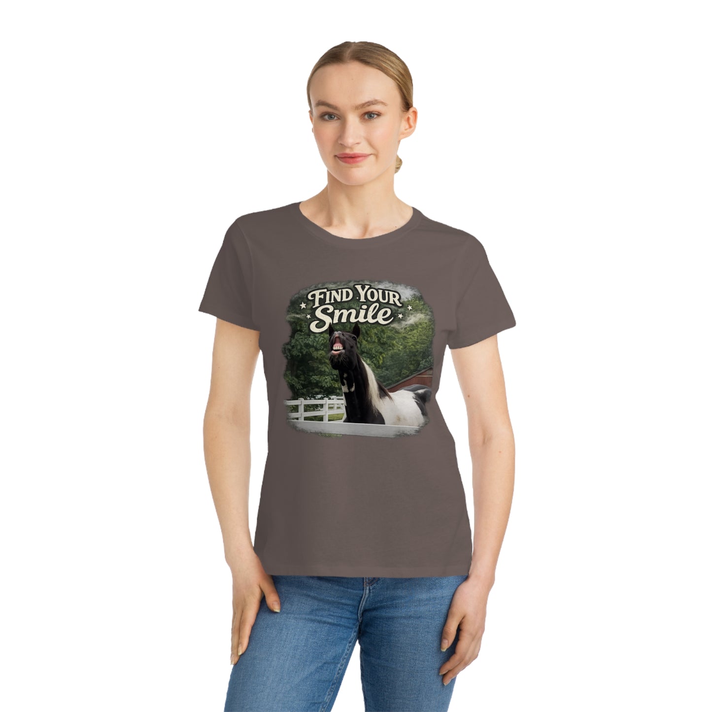 Find Your Smile - women’s organic t-shirt