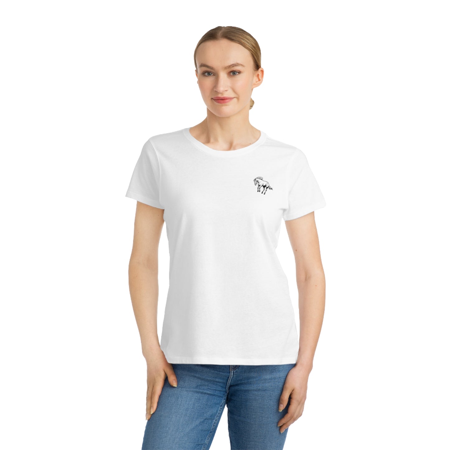Boop the Snoot (back) Organic Women's Classic T-Shirt