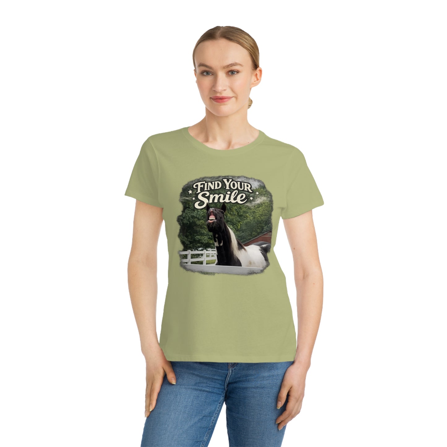 Find Your Smile - women’s organic t-shirt
