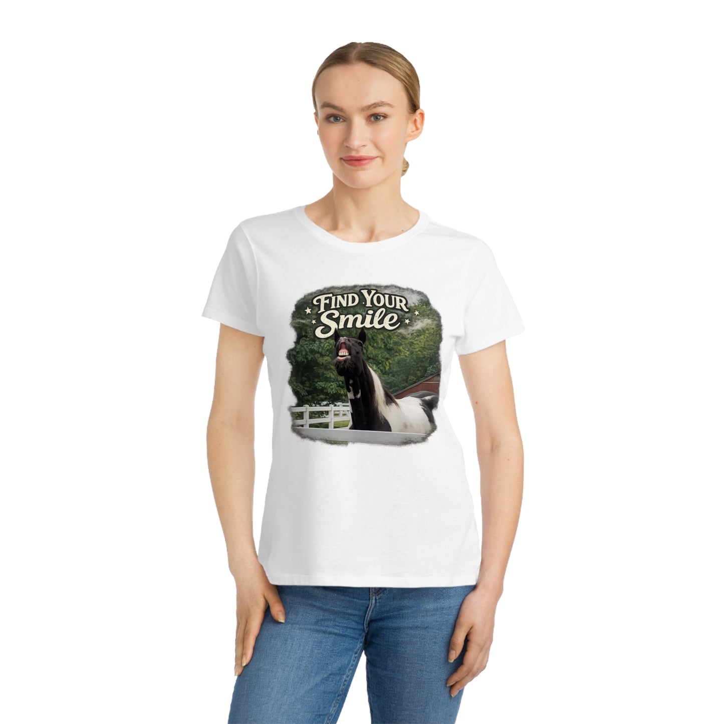 Find Your Smile - women’s organic t-shirt